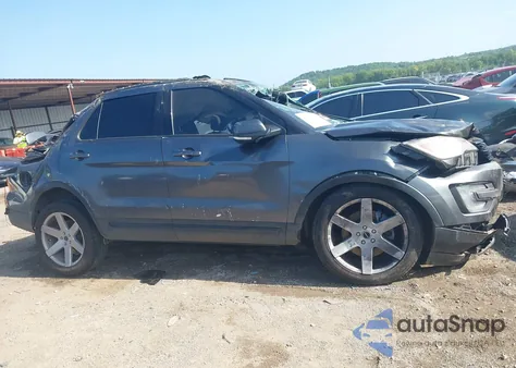 2017 Ford Explorer Xlt из США, поврежденный, VIN 1FM5K7DH7HGC46521